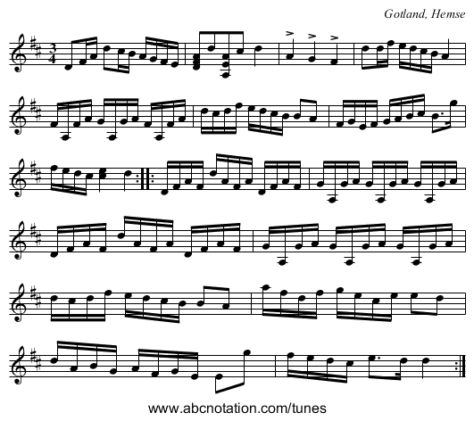 [no title given] - staff notation