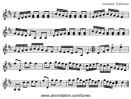 [no title given] - staff notation