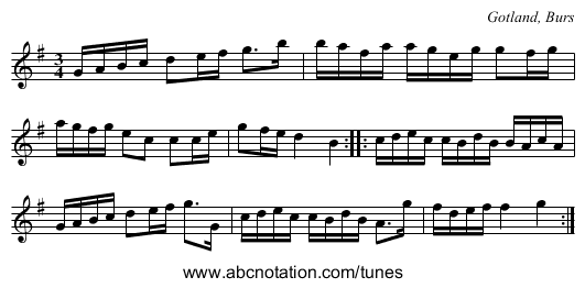 [no title given] - staff notation