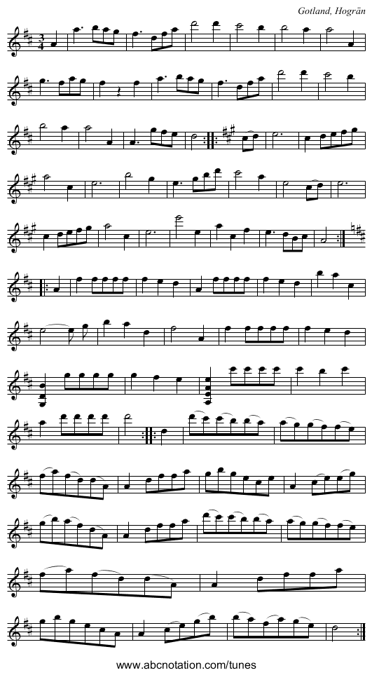 [no title given] - staff notation