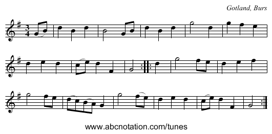 [no title given] - staff notation