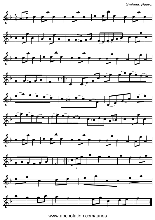 [no title given] - staff notation
