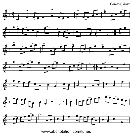 [no title given] - staff notation