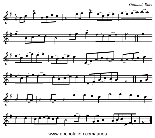 [no title given] - staff notation