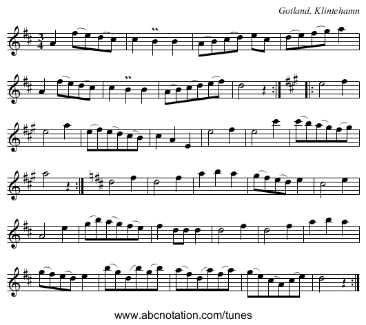 [no title given] - staff notation
