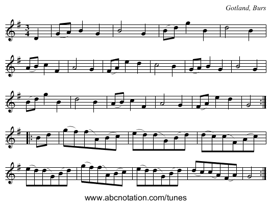 [no title given] - staff notation