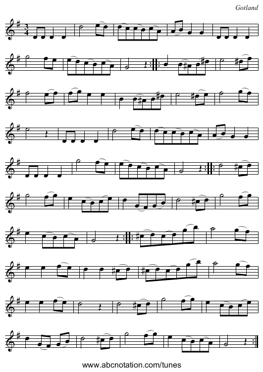 [no title given] - staff notation