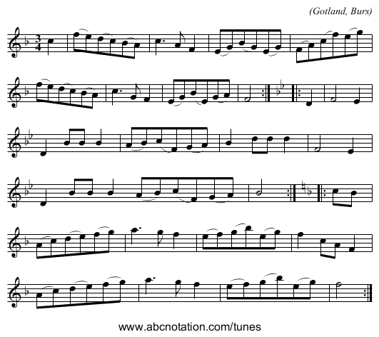 [no title given] - staff notation