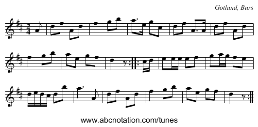 [no title given] - staff notation