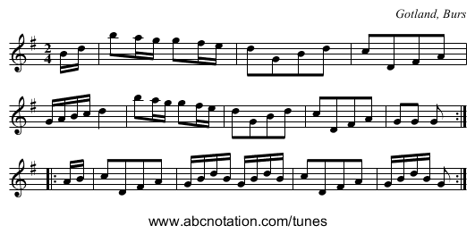 [no title given] - staff notation