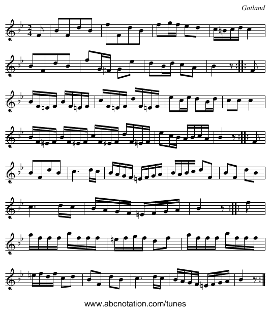 [no title given] - staff notation