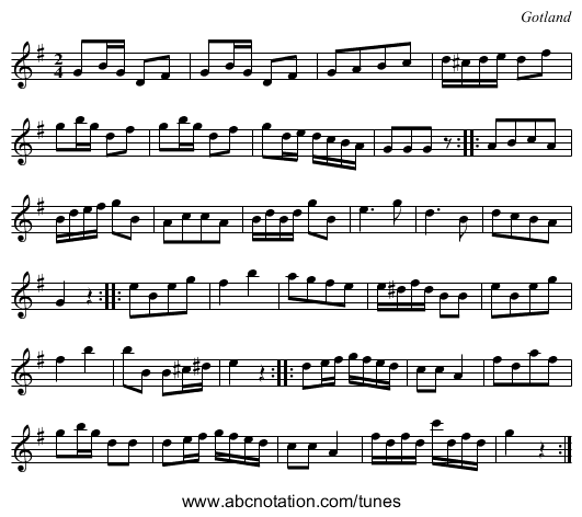 [no title given] - staff notation