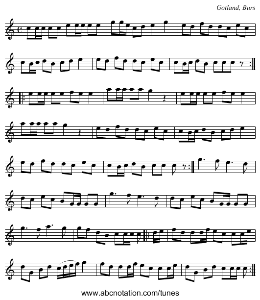 [no title given] - staff notation