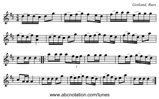 [no title given] - staff notation