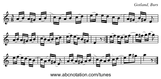 [no title given] - staff notation