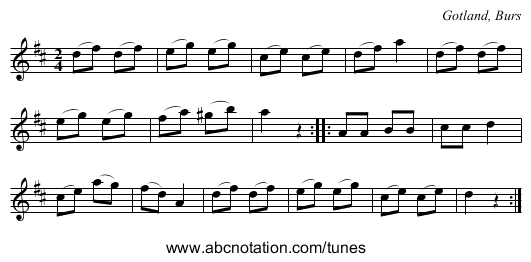 [no title given] - staff notation