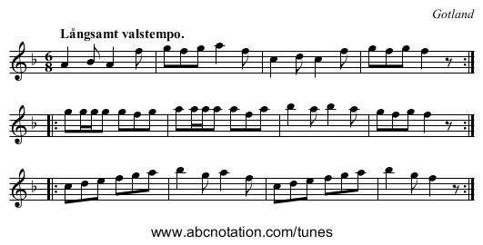 [no title given] - staff notation
