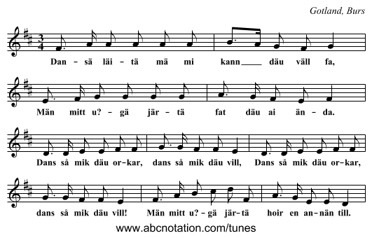 [no title given] - staff notation