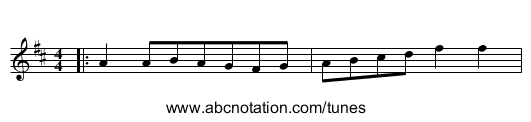 [no title given] - staff notation