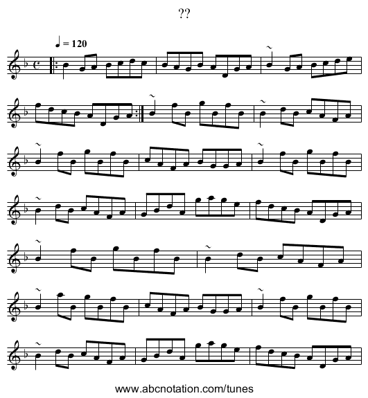 ?? - staff notation