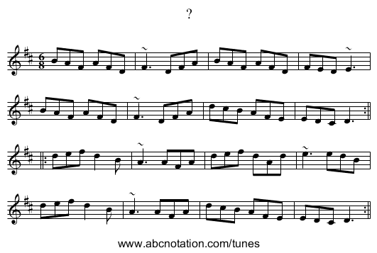 ? - staff notation