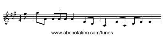 [no title given] - staff notation