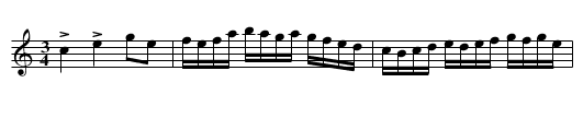[no title given] - staff notation