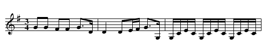 [no title given] - staff notation