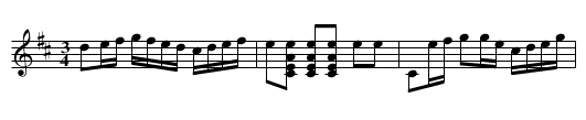 [no title given] - staff notation