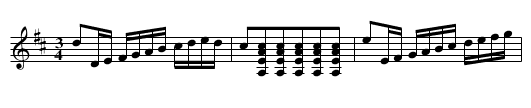 [no title given] - staff notation