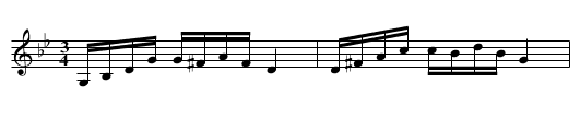 [no title given] - staff notation