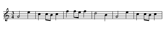 [no title given] - staff notation