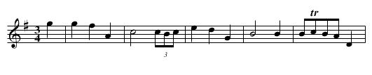 [no title given] - staff notation