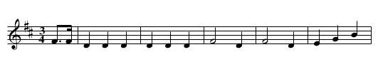 [no title given] - staff notation