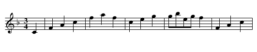 [no title given] - staff notation