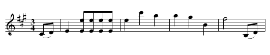 [no title given] - staff notation
