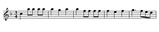 [no title given] - staff notation