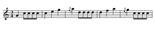 [no title given] - staff notation