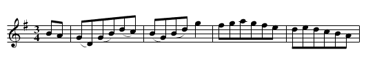 [no title given] - staff notation