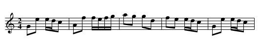 [no title given] - staff notation