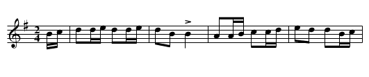 [no title given] - staff notation
