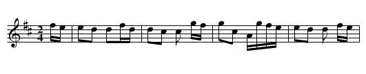 [no title given] - staff notation