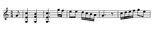 [no title given] - staff notation