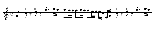 [no title given] - staff notation