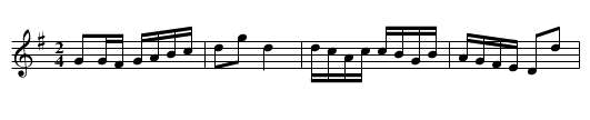 [no title given] - staff notation