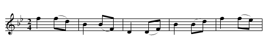 [no title given] - staff notation