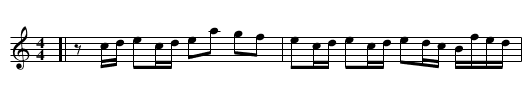 [no title given] - staff notation