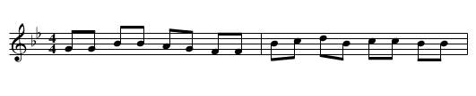 [no title given] - staff notation