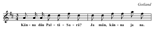 [no title given] - staff notation