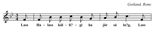 [no title given] - staff notation